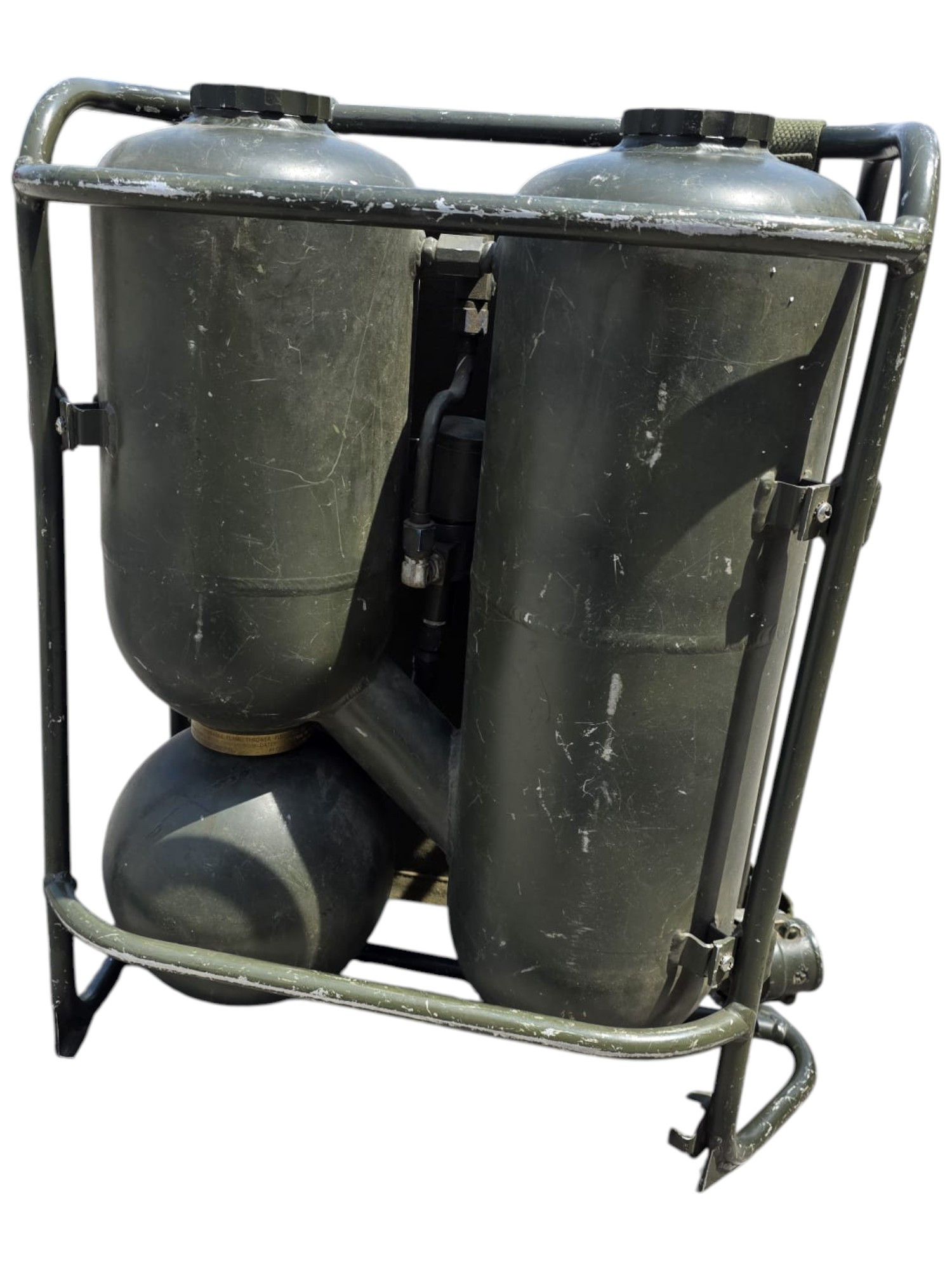 U.S. Armed Forced Vietnam 1964 M9A1 Flamethrower Backpack