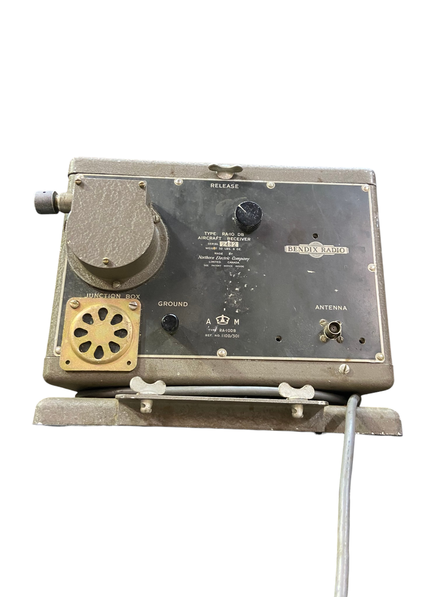 WW2 U.S.A.A.F. Aircraft Bendix RA-10DB Radio