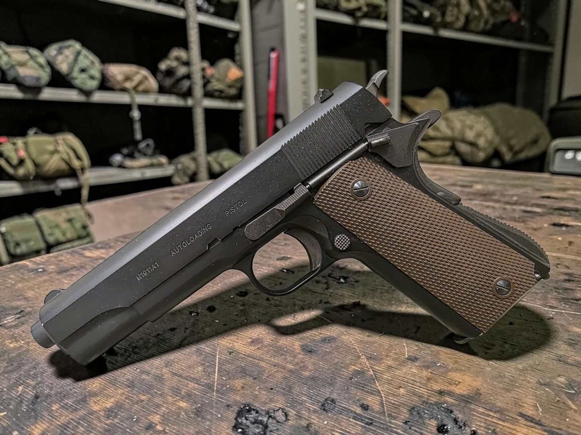 KWA M1911A1 NS2 Airsoft Gas Blowback Pistol - BONEYARDⓈ