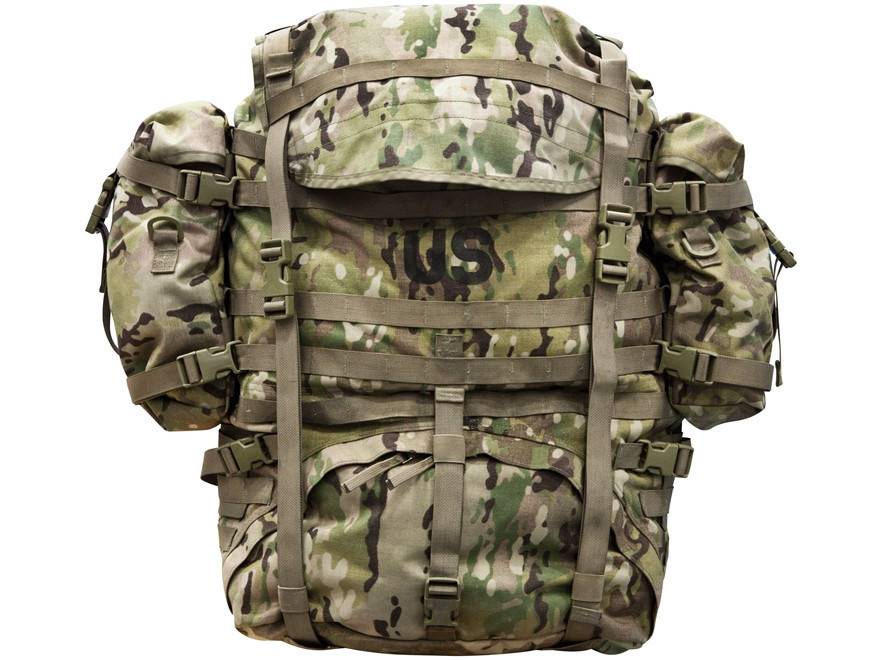 U.S. Armed Forces MOLLE II Rucksack W/Sustainment Pouches & Frame - Multicam
