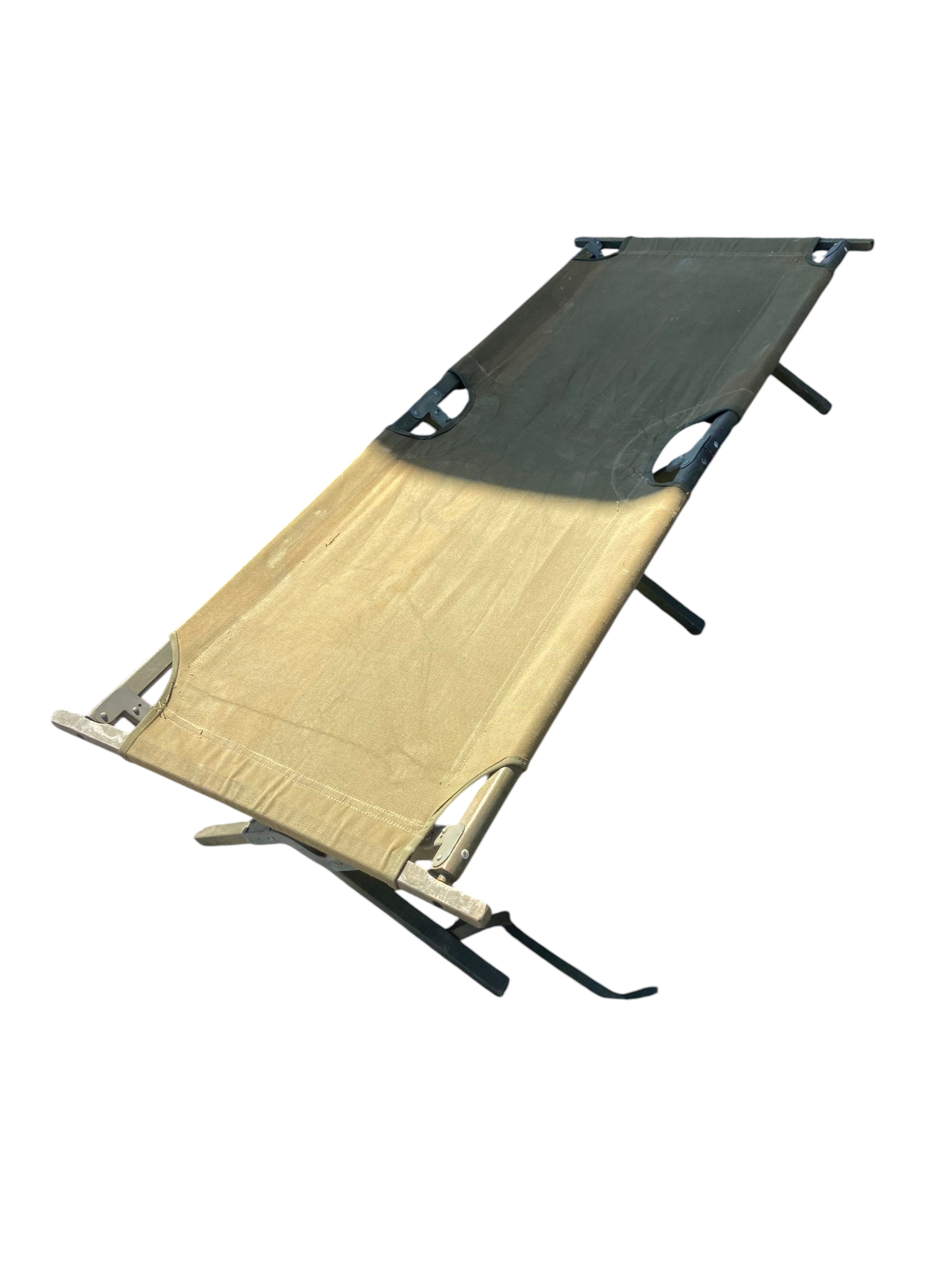 WW2/Post War U.S. Army Foldable Field Cot - Stamped