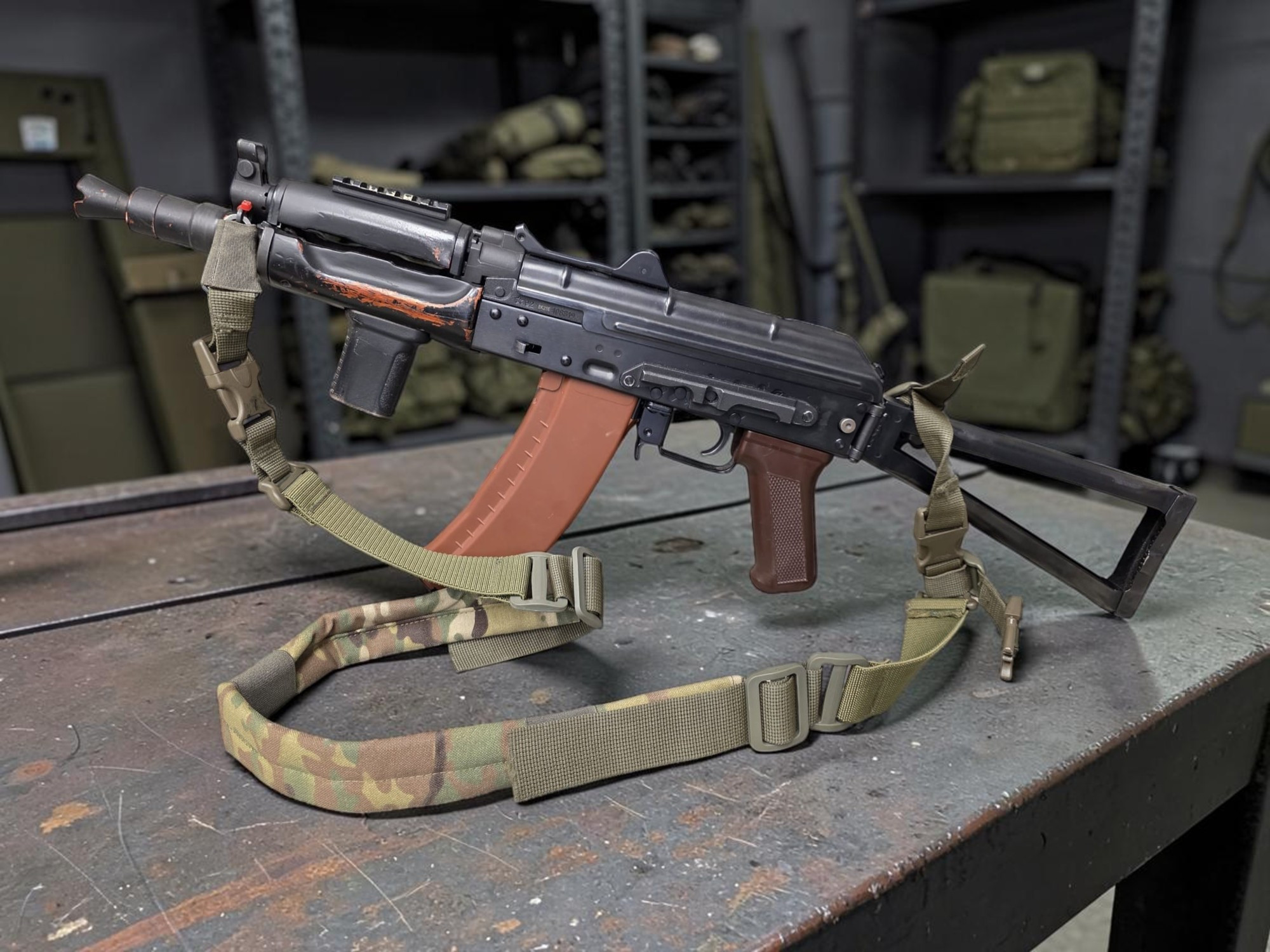 E&L Airsoft New Essential Version AKS-74UN Airsoft AEG Rifle - USEDⓈ