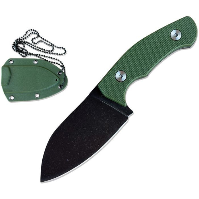 Neck Knife Green
