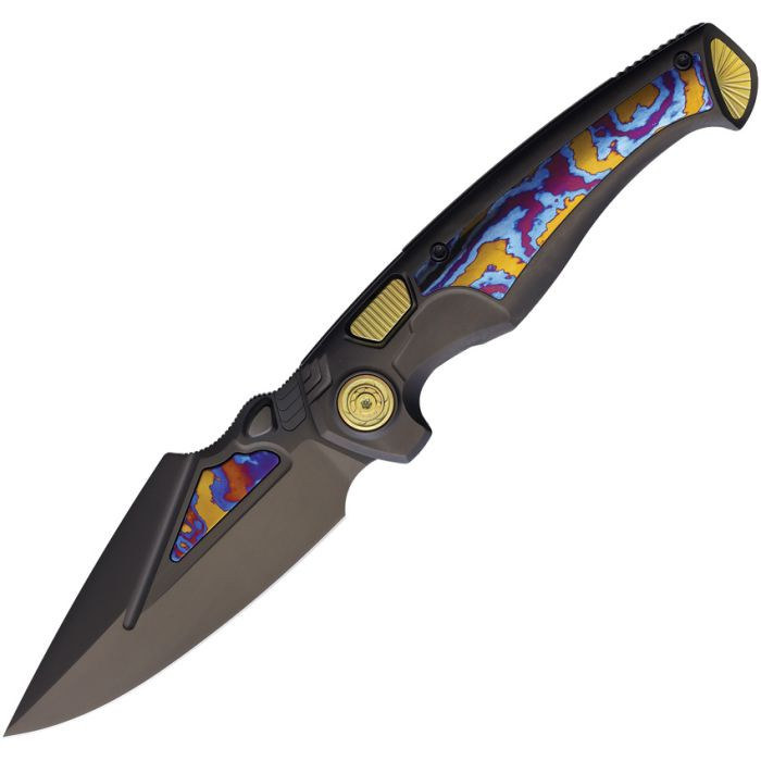 Scepter Button Framelock Ti