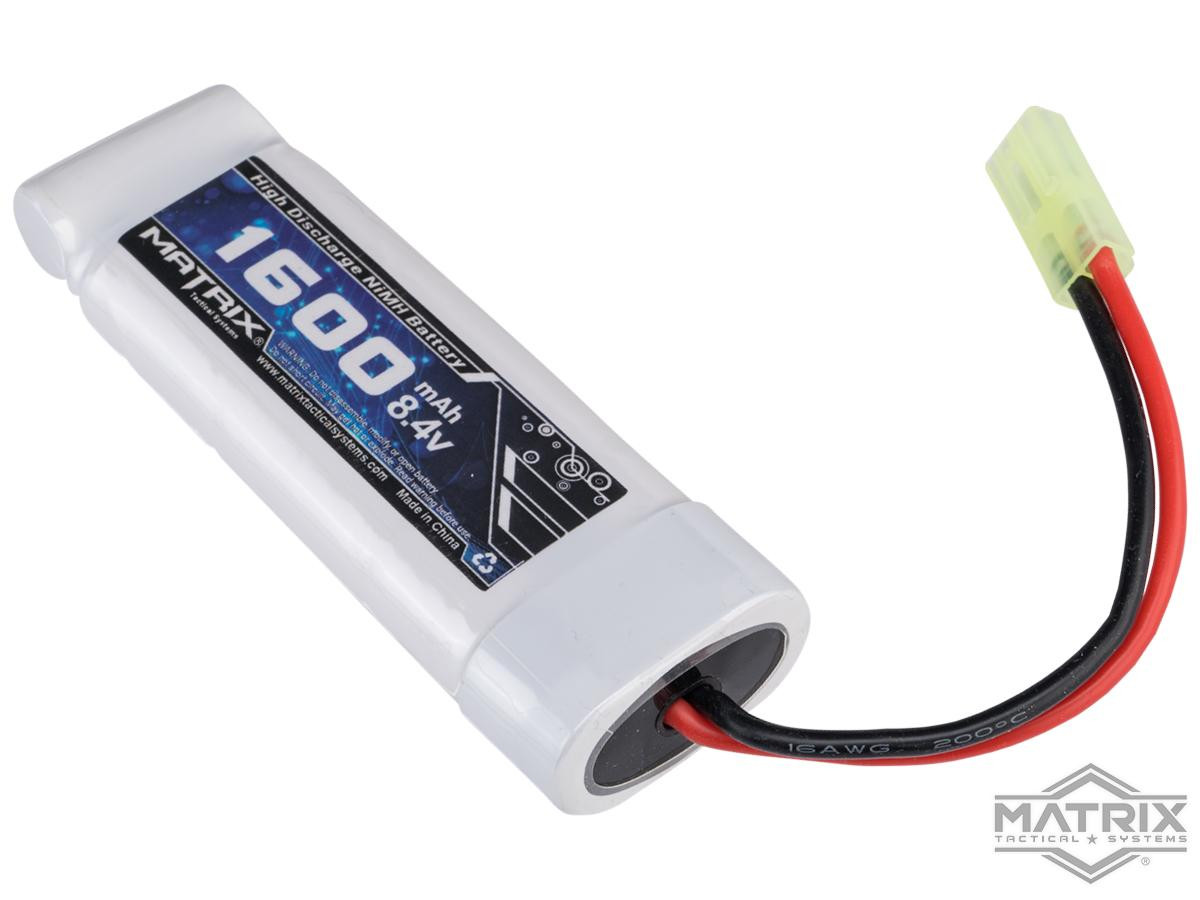 Matrix High Output 8.4V 1600mAh Ni-MH Small Type Battery
