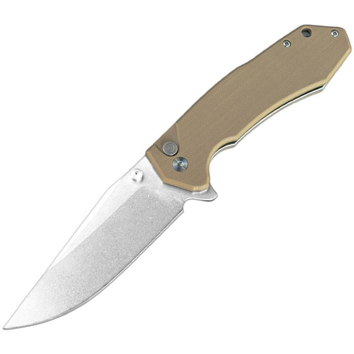 Button Lock Desert Tan
