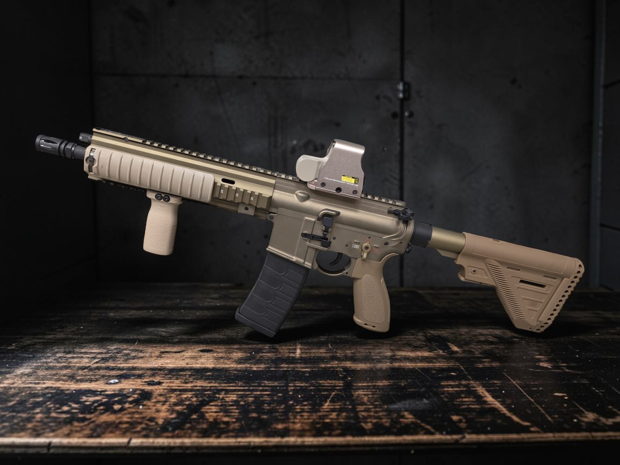 E&C H&K 416 A5 Airsoft AEG Rifle - USEDⓈ