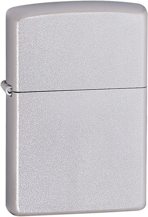 Zippo Satin Chrome Lighter