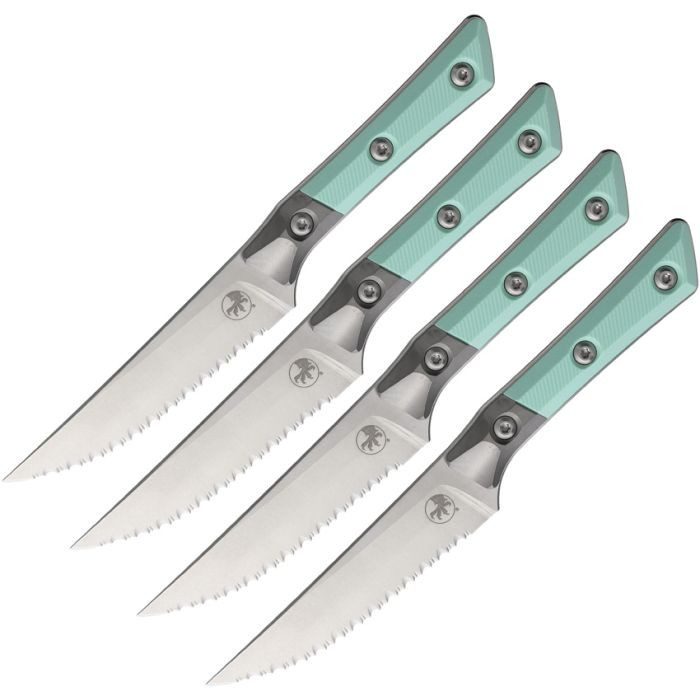 Steak Knife Set Blue