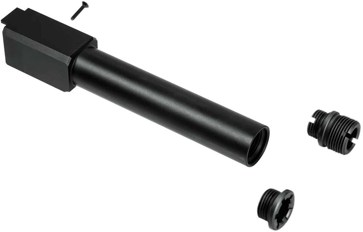 Laylax Nine Ball "Non-Recoil" Two-Way Outer Barrel for Elite Force GLOCK 19 Gen. 5 MOS Gas Blowback Airsoft Pistols