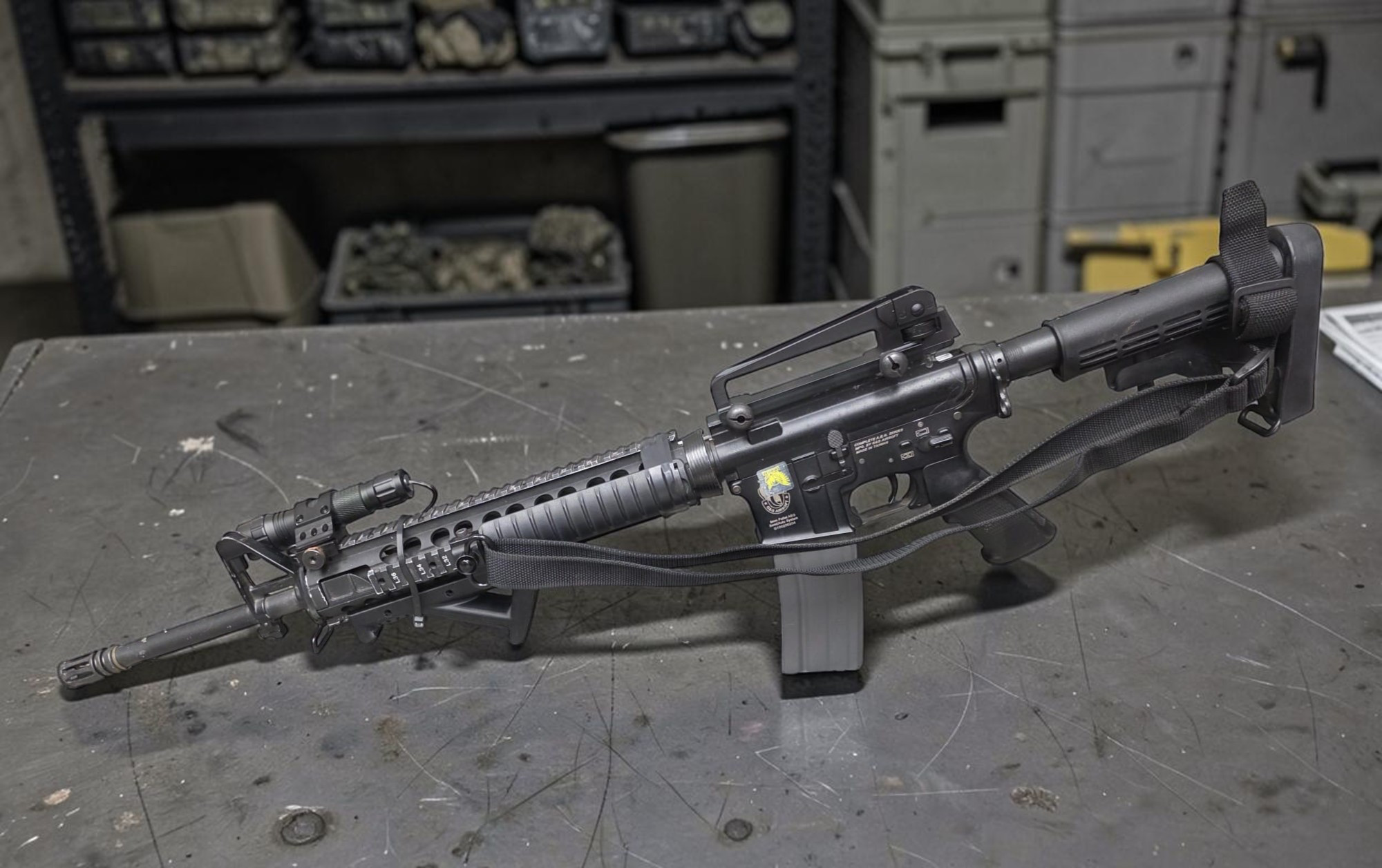G&G Top Tech GR16 R5 M16 Airsoft AEG Rifle - USEDⓈ