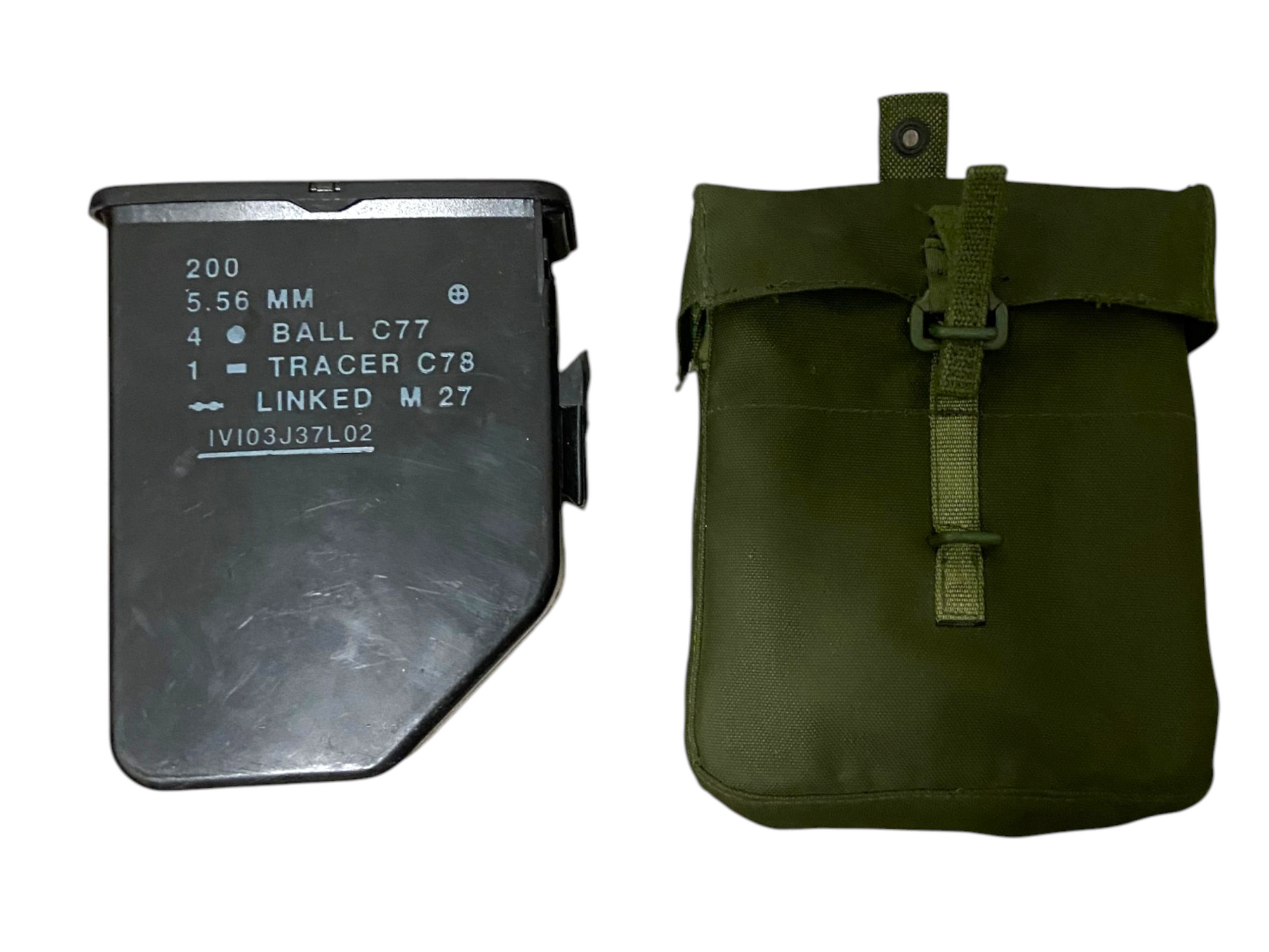 Canadian Armed Forces 82' Pattern 200rnds Box Pouch W/C9 200rnds Box