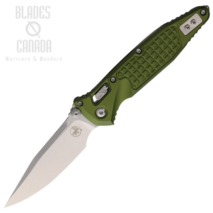 Microtech Socom Ram-Lok SE M390 SW Aluminum OD Green Frag
