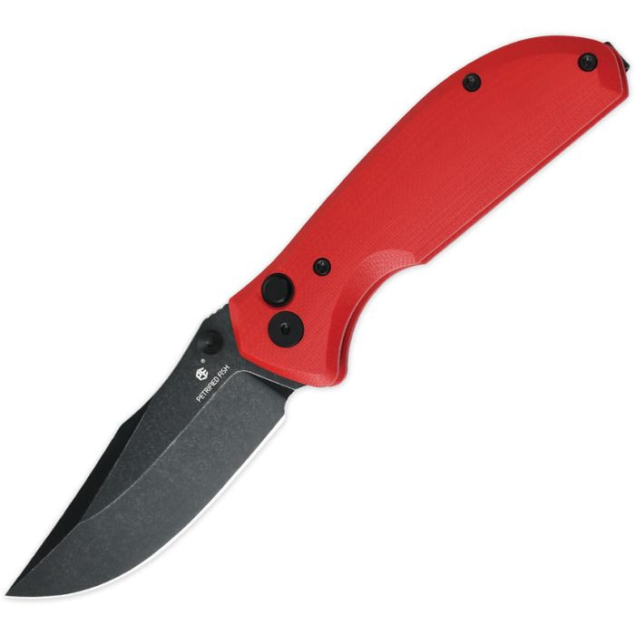 Guppy Button Lock Red