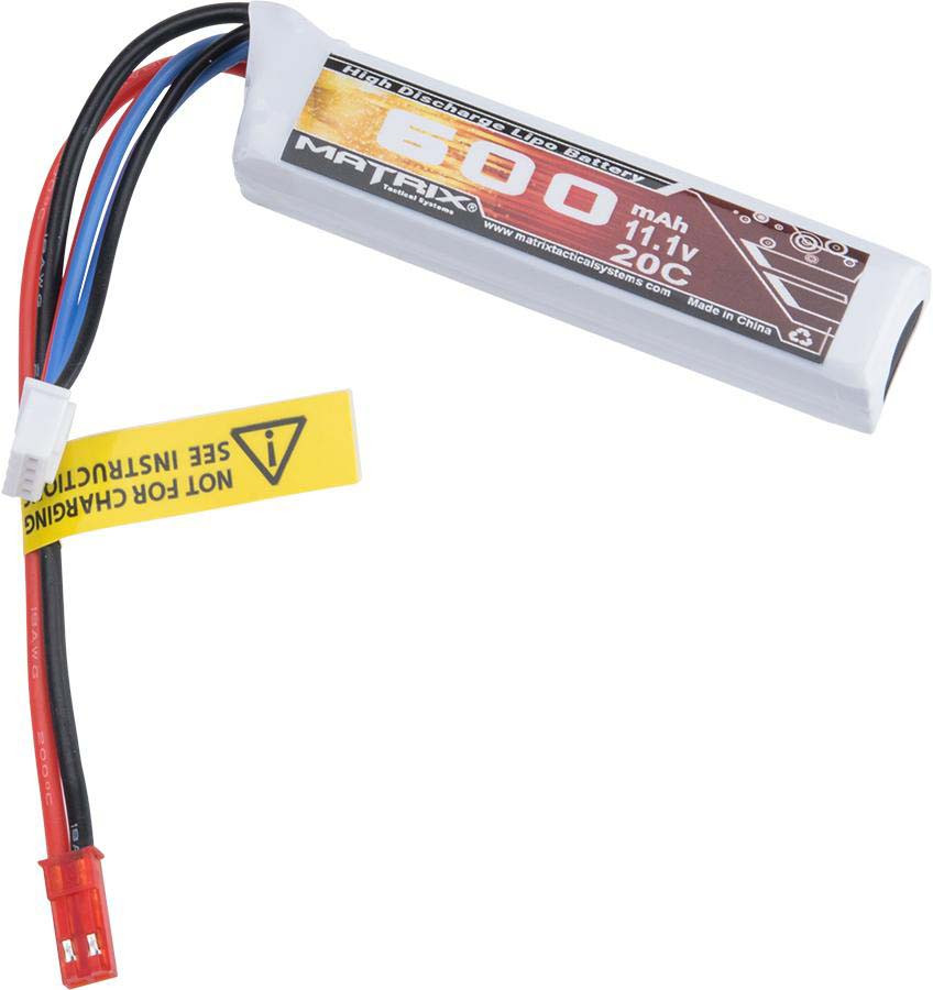 Matrix High Performance 11.1V Stick Type Airsoft LiPo Battery (Model: JST Connection)