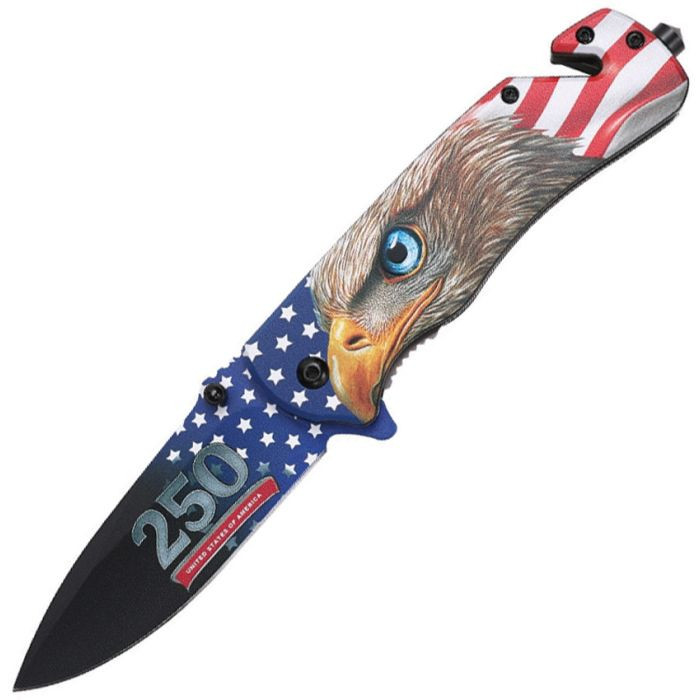Linerlock A/O 250th Eagle