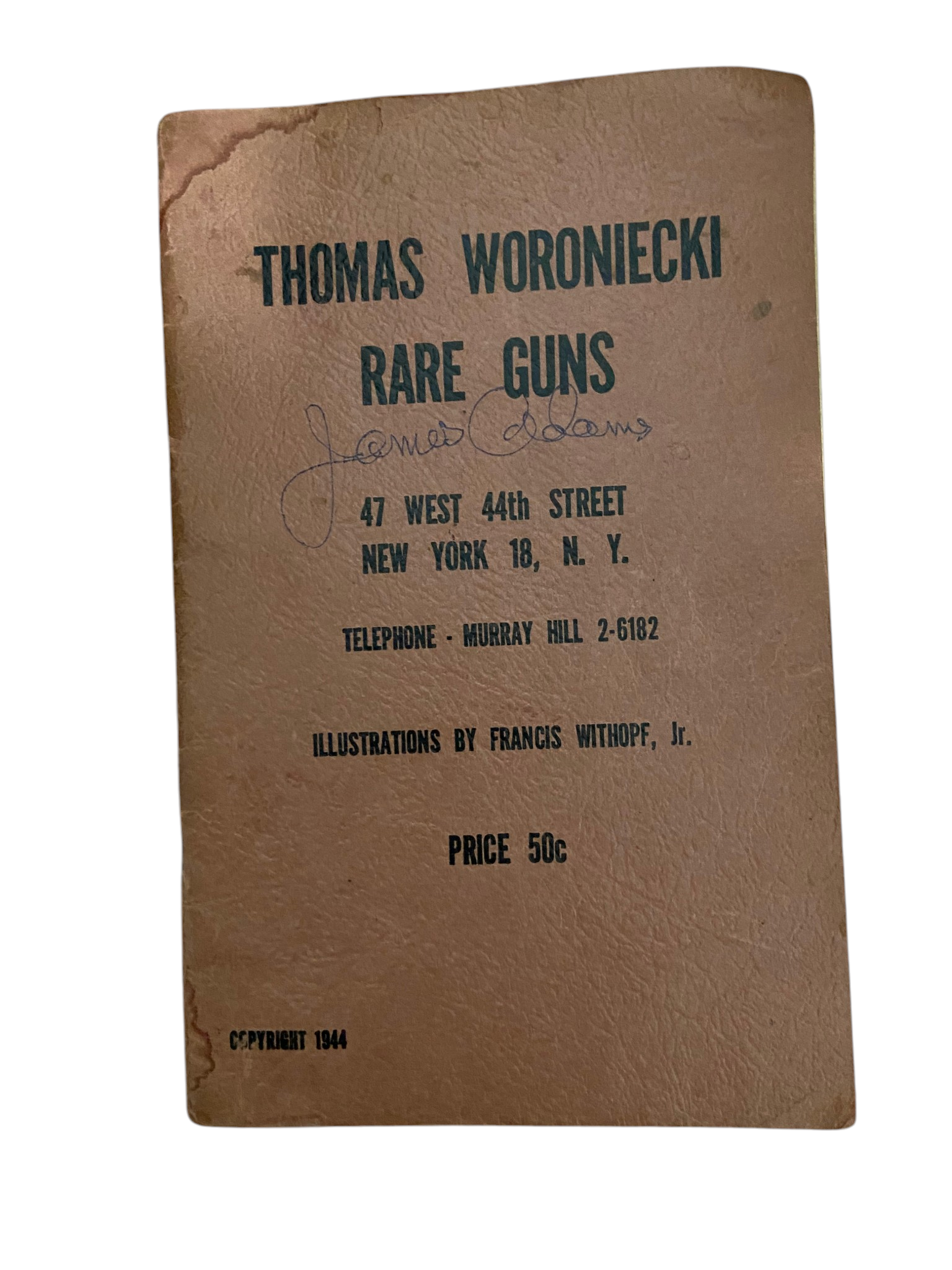 Vintage Thomas Woroniecki Military Collectibles & Surplus Catalogue