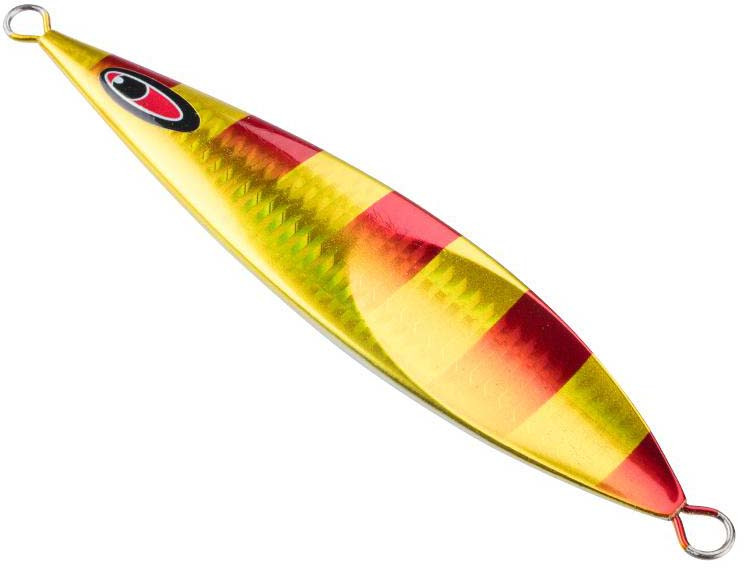 Seafloor Control Rector Fishing Lure (Color: Gold-Red Half Zebra Glow)