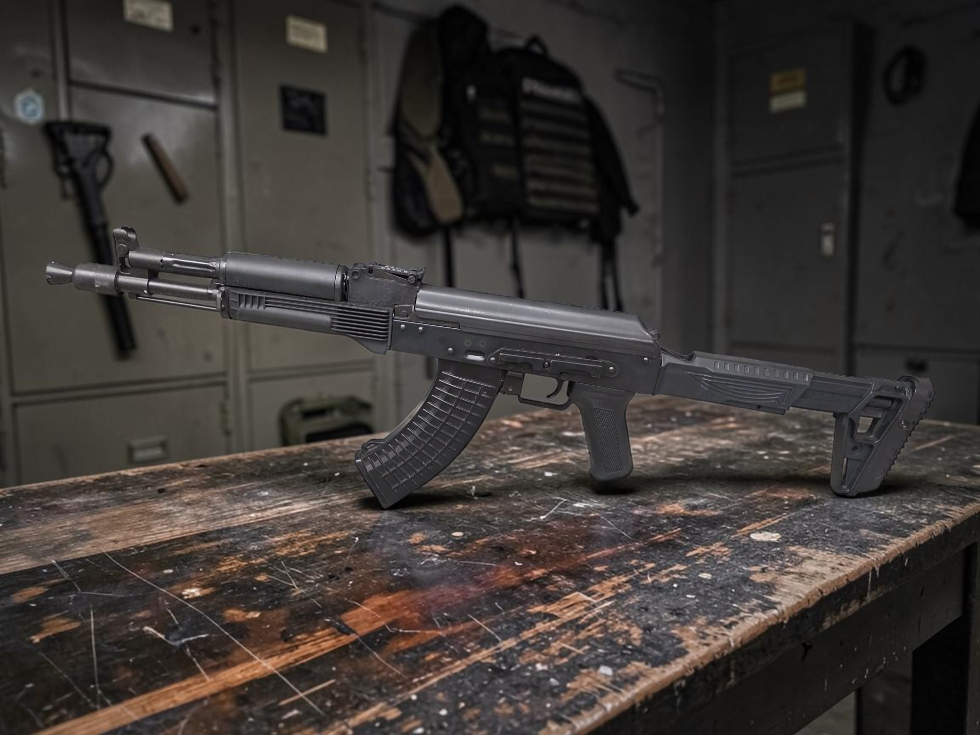 LCT MRK-105 Steel Airsoft AEG Rifle - USEDⓈ
