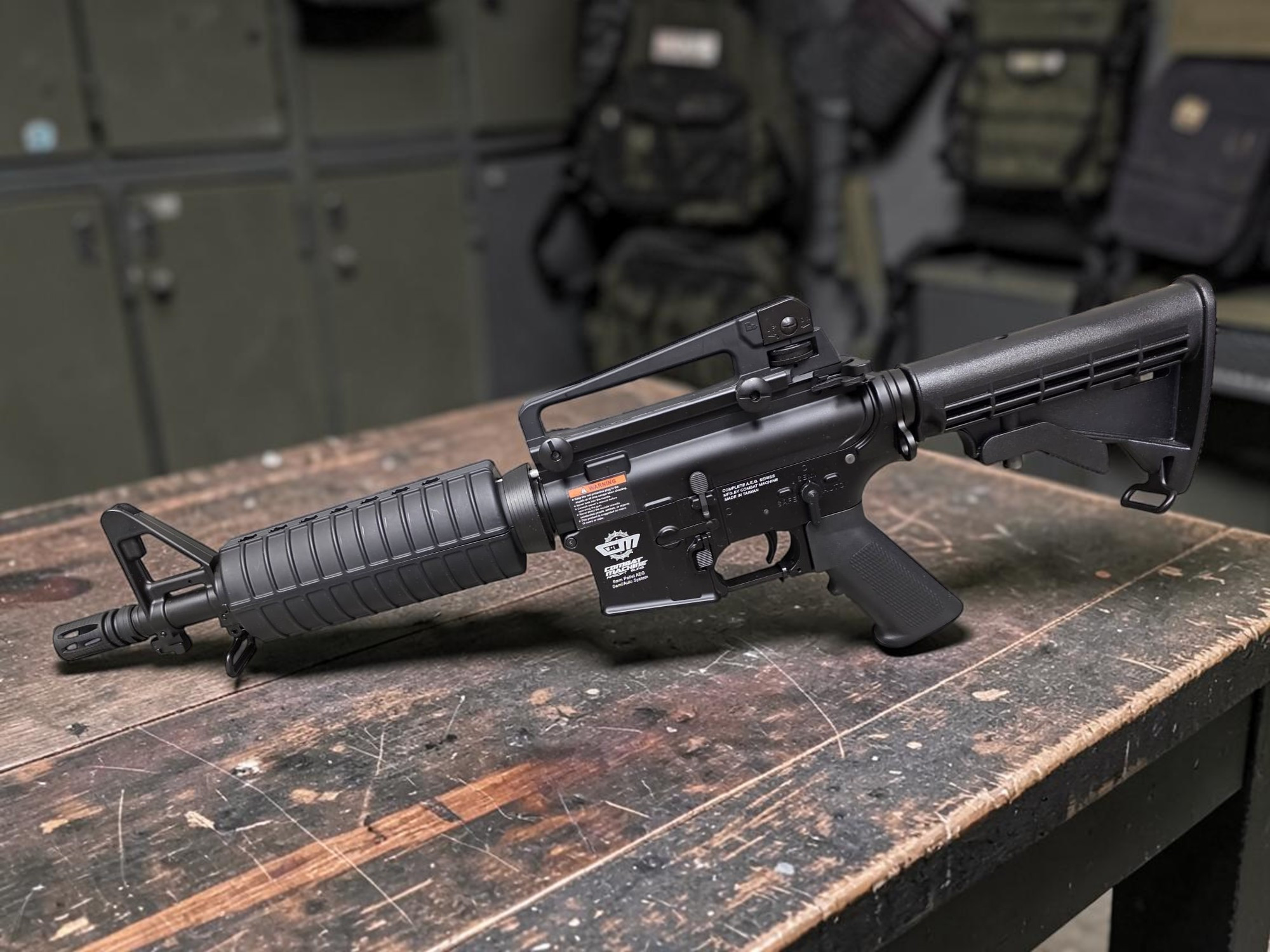 G&G CM16 Carbine Light Airsoft Gas Blow Back Rifle - UNTESTEDⓈ