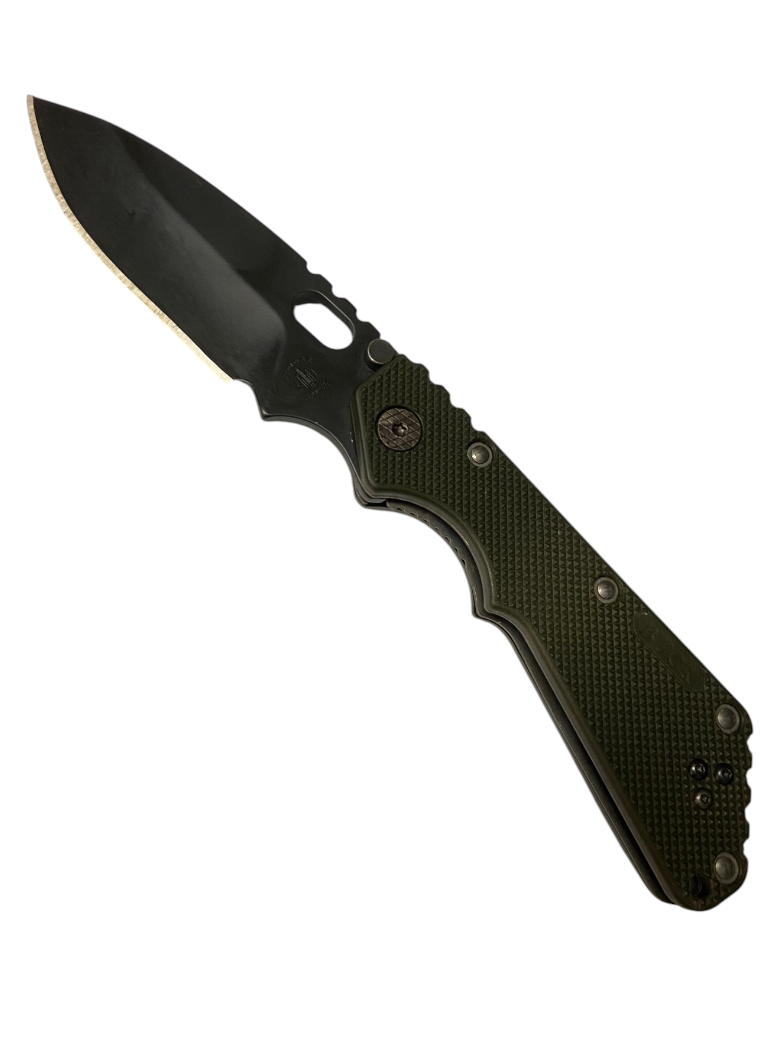 Buck Strider Military Tarani Folder 889 Dark OD Folding Knife