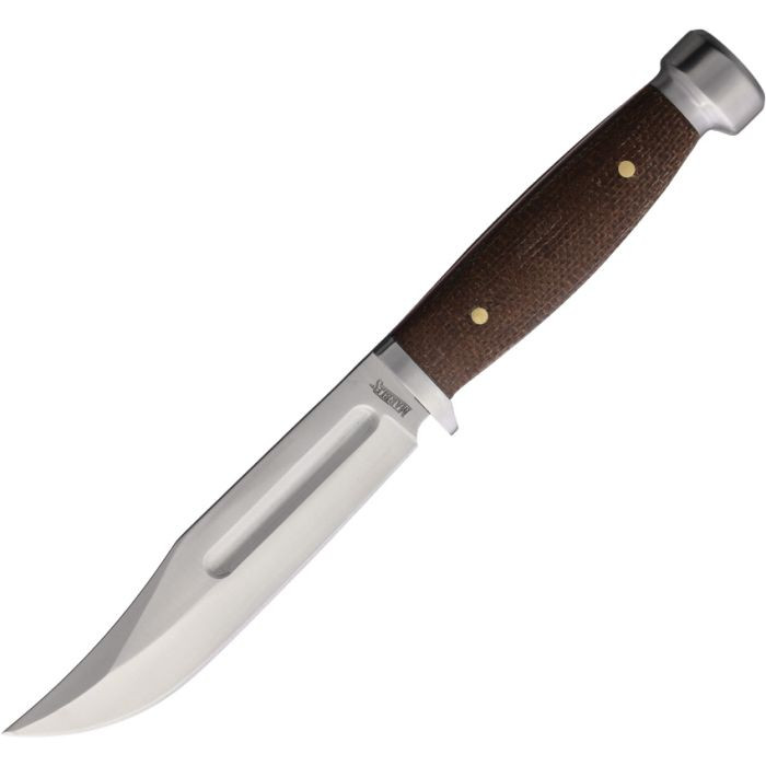 Fixed Blade Brown Micarta R737