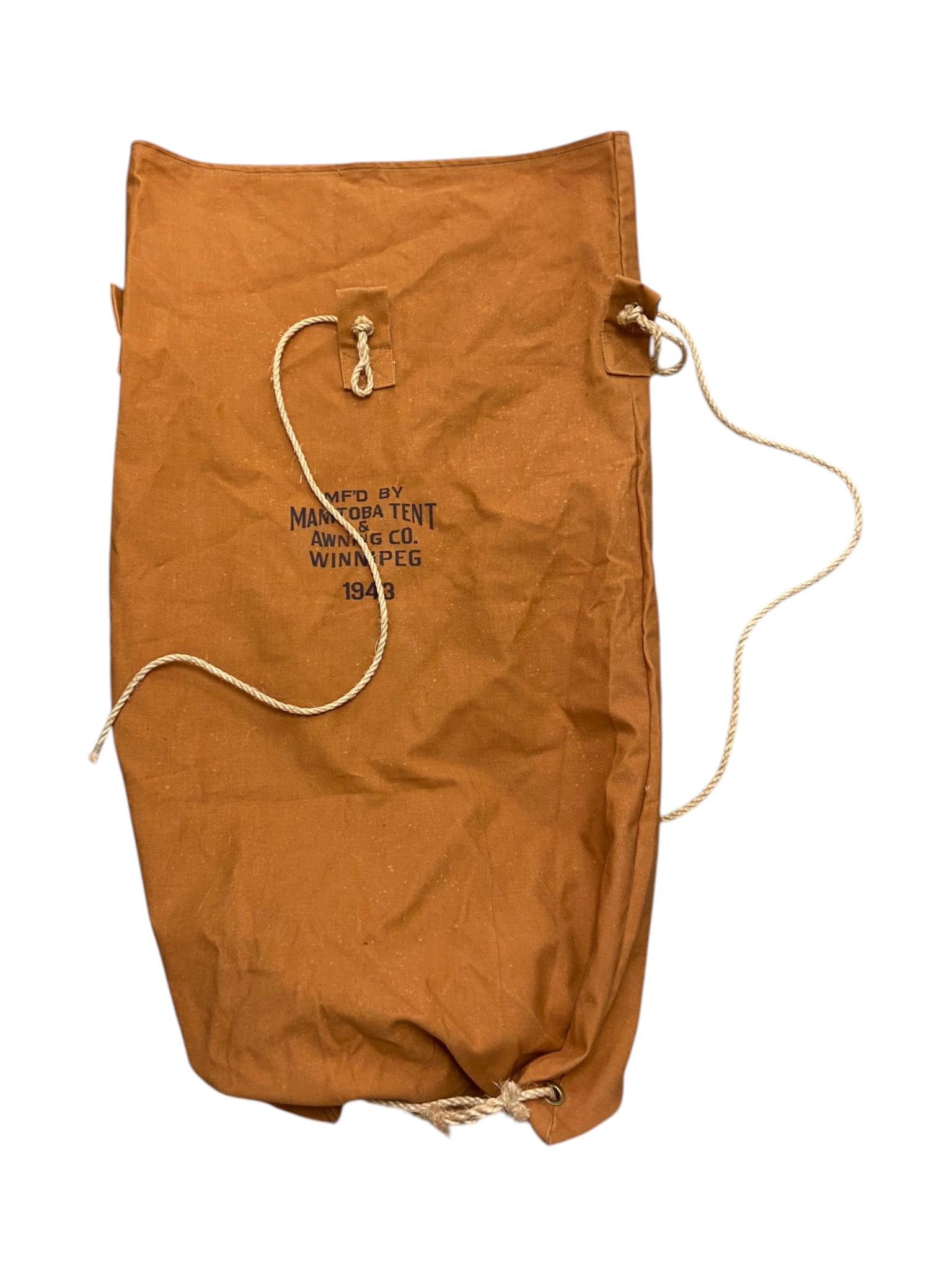 WW2 Canadian Army Tent Bags - Dated 1943