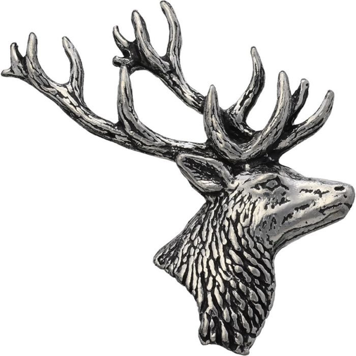 Stag Head Pin