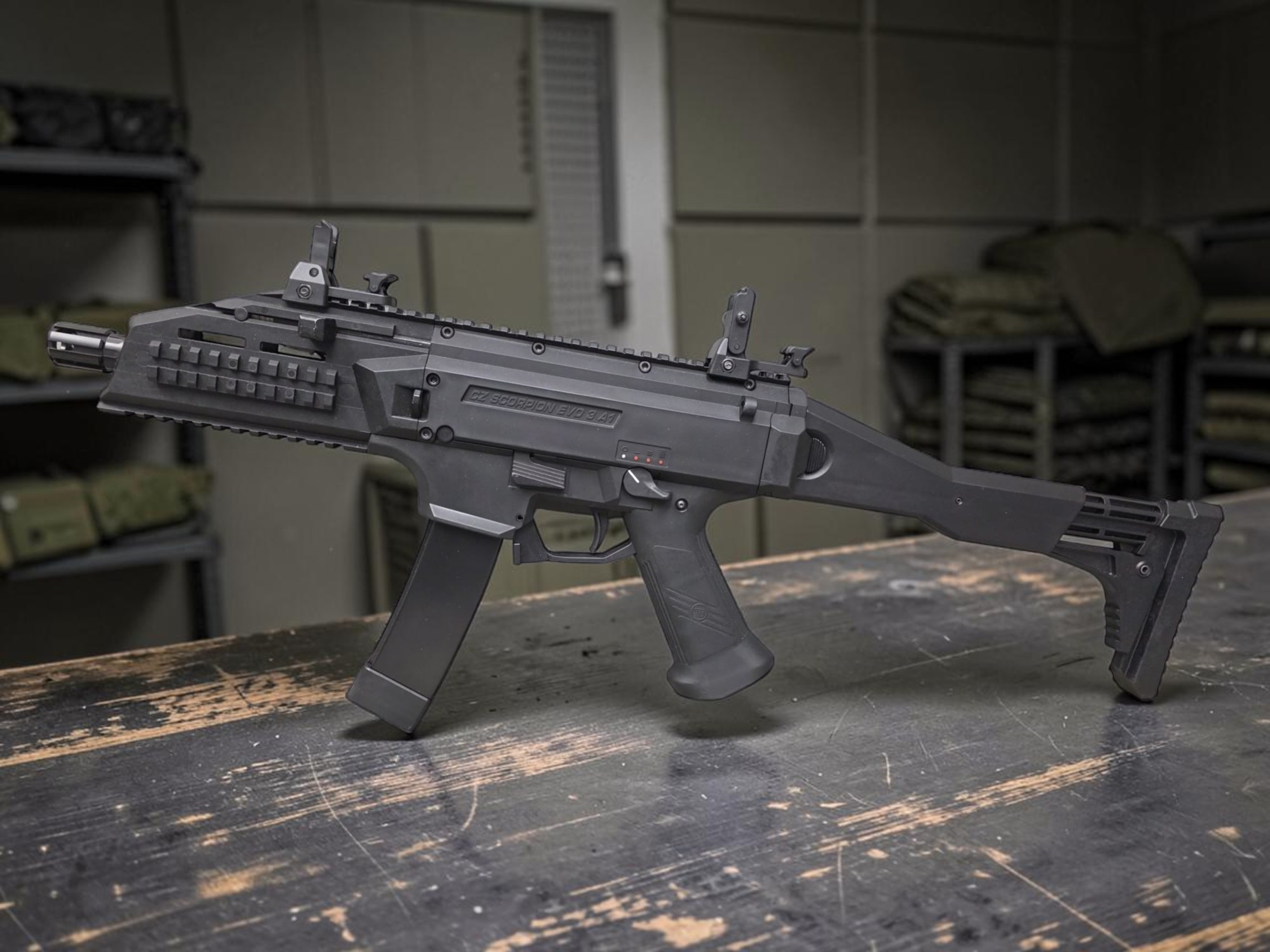 ASG CZ Scorpion EVO 3 - A1 Airsoft AEG Rifle - USEDⓈ