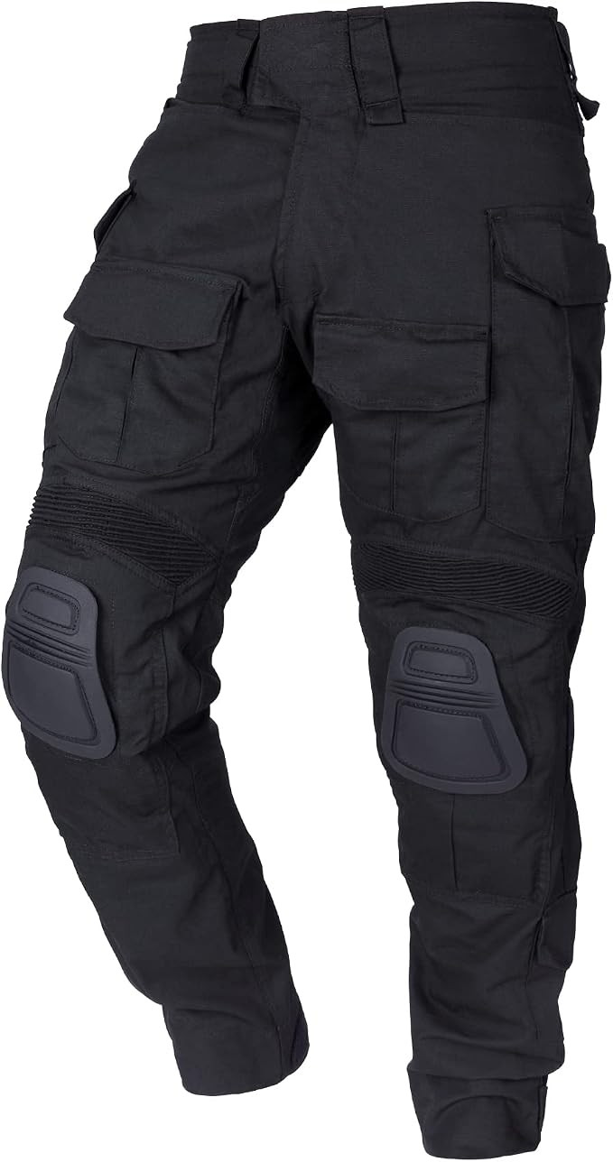 Men's G3 Combat Pants with Knee Pads - Black