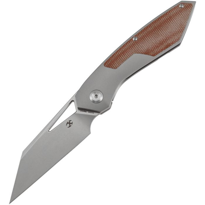 Strip Framelock Brown Mic