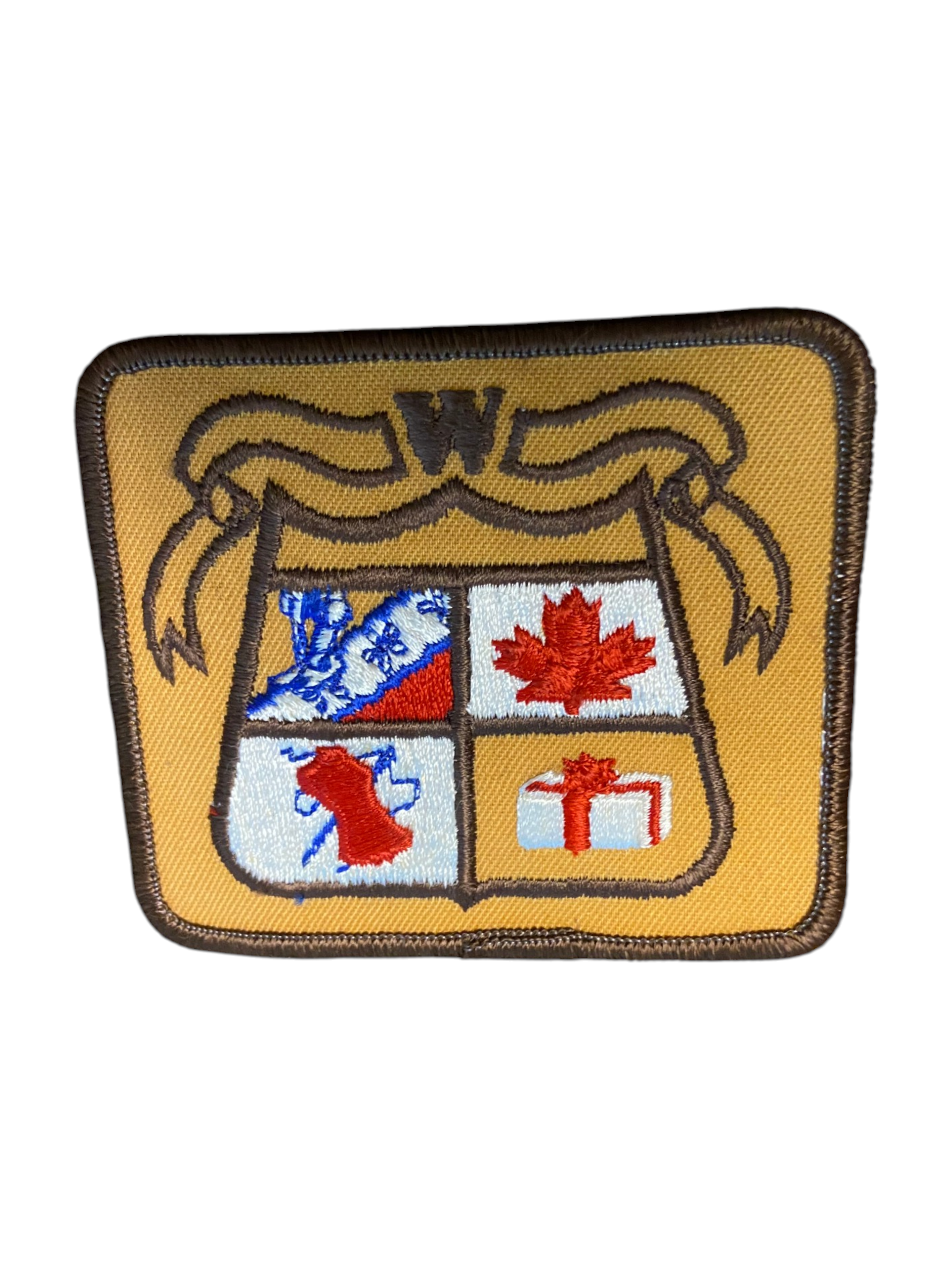 Vintage Canadian Coat Of Arms Patch