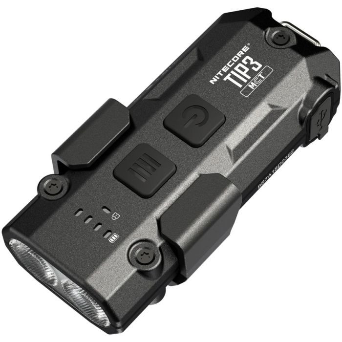 TIP 3 Keychain Light Black