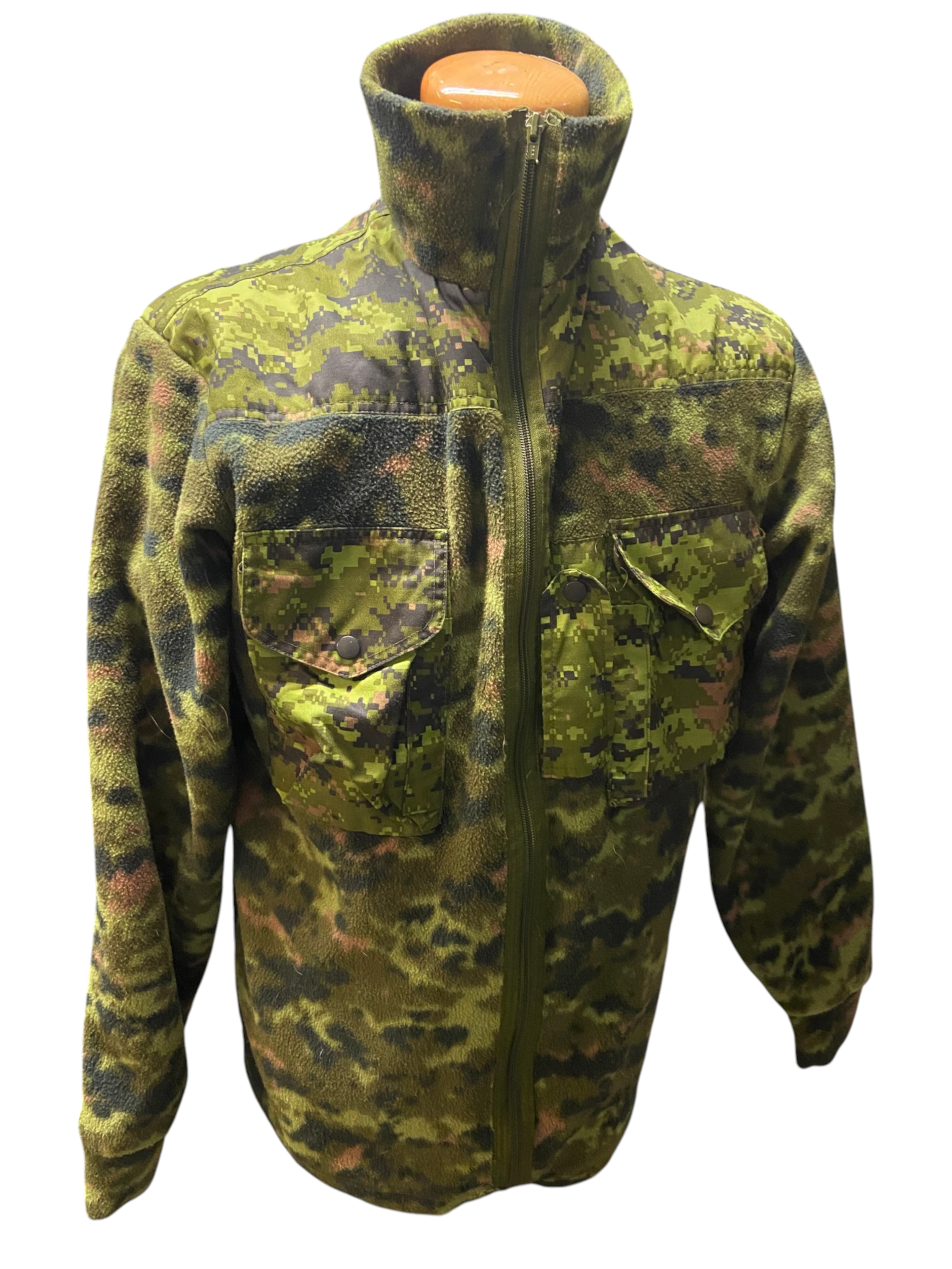 Canadian Armed Forces ICE CADPAT Fleece Jacket - 7640