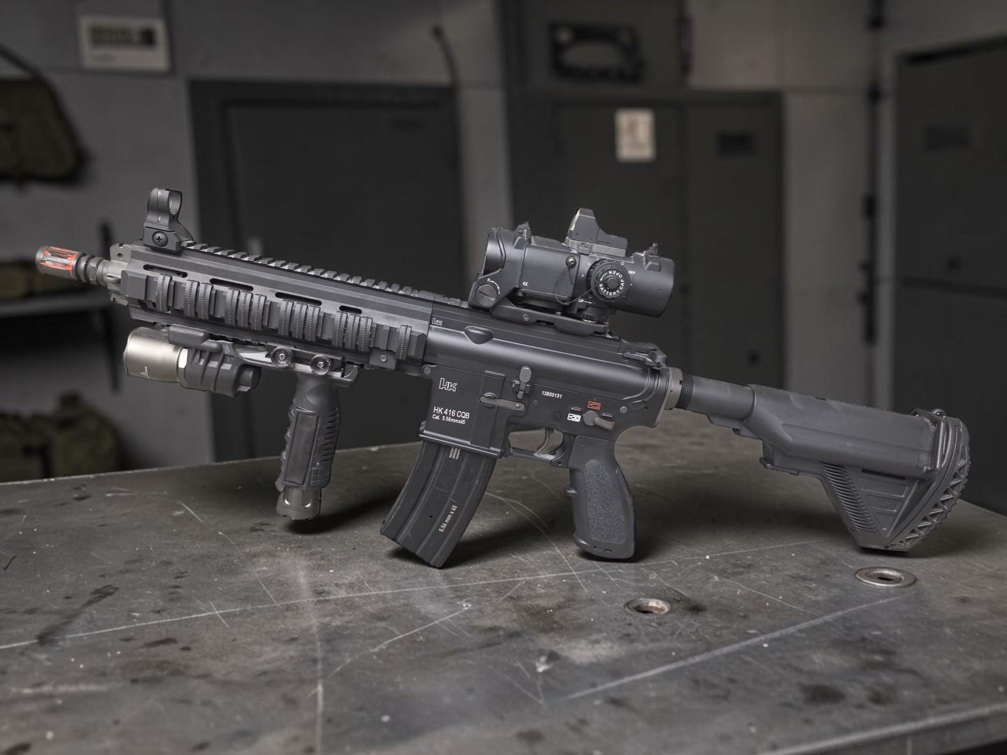 Umarex H&K Licensed 416D CQB Airsoft AEG Rifle - Package - USEDⓈ