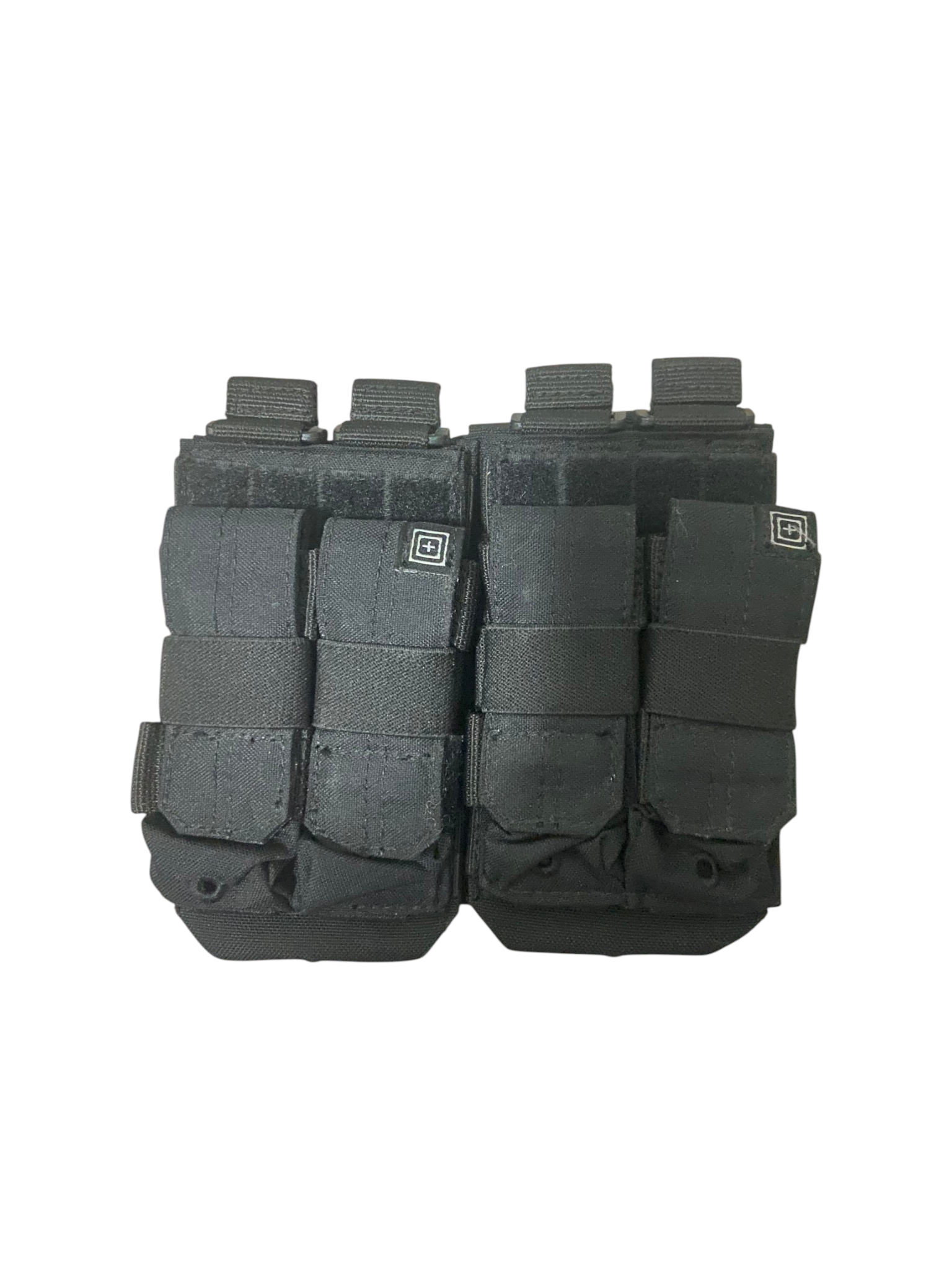 5.11 Black MOLLE Double Mag Pouch W/2x Double Pistol Mag Pouch