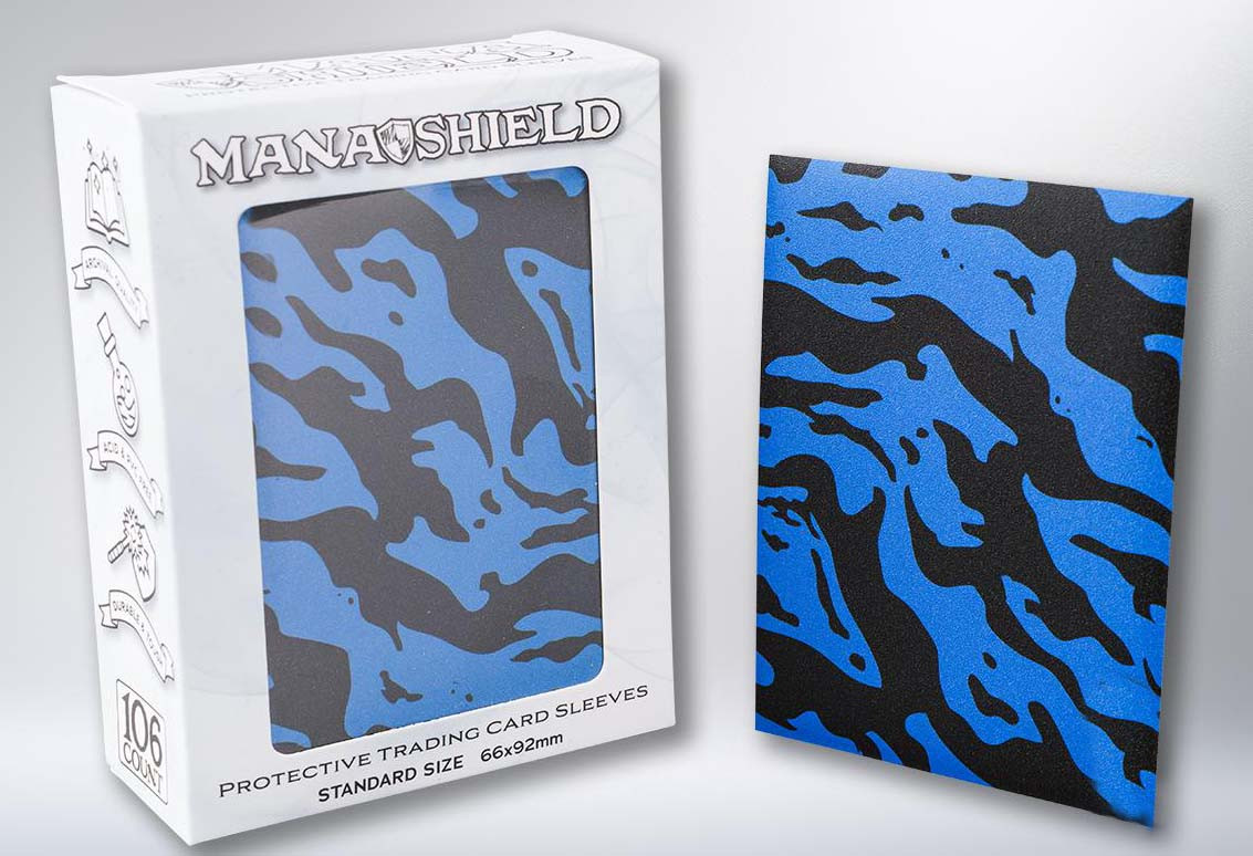 Mana Shield 106ct Standard Sized Camo Deck Protector Card Sleeves