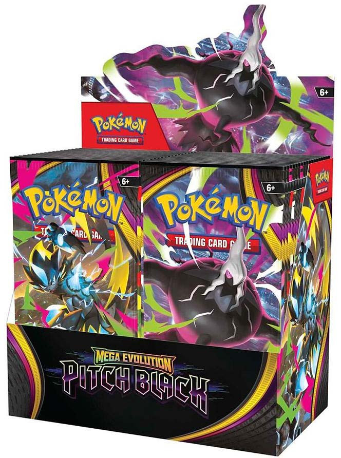 Pokmon TCG: Mega Evolution - Pitch Black Booster Display Box