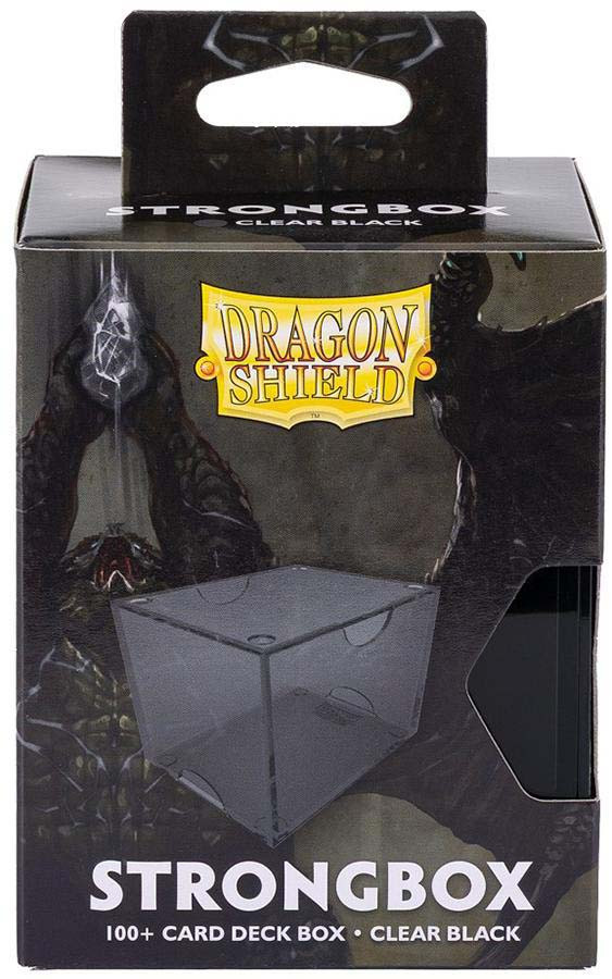 Dragon Shield Standard Sized 100ct Card Sleeve Translucent Strongbox