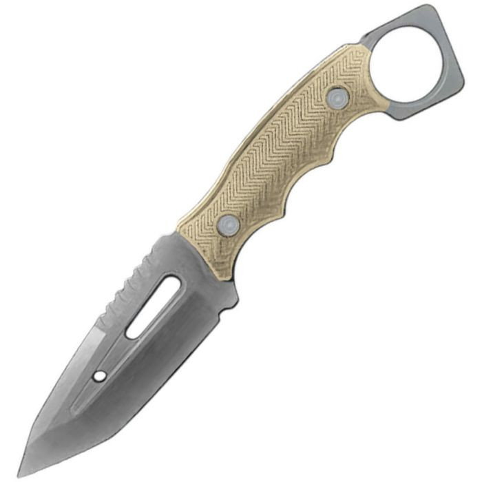 Fixed Blade Tanto Desert Tan