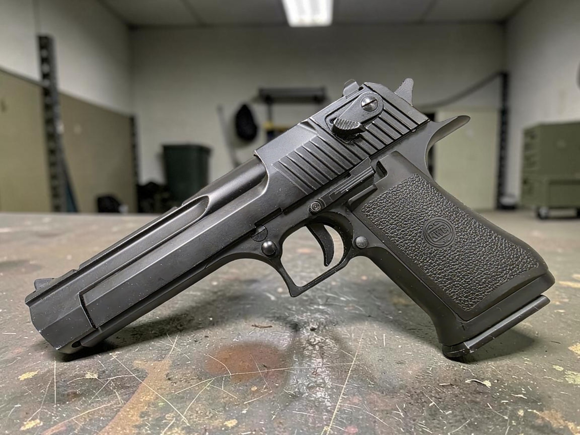 KWC Desert Eagle CO2 Gas Blowback Airsoft Pistol - Package - USEDⓈ