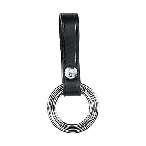 Double Ring Flashlight Holder - Hi-gloss W/ Nickel Snap