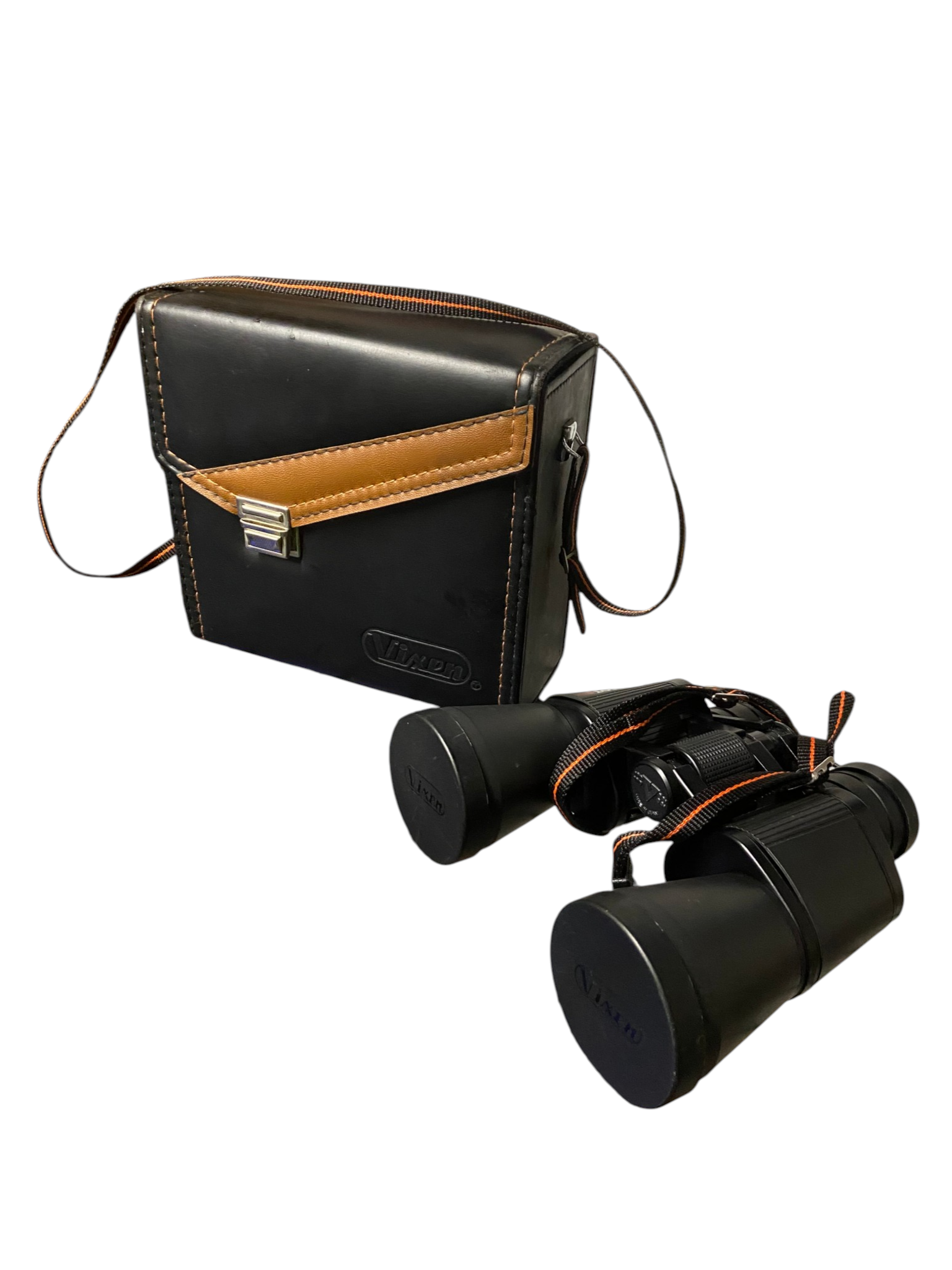 Vintage Japanese Made Vixen ASCOT ZR Type 7x50 Binoculars W/ Original Case