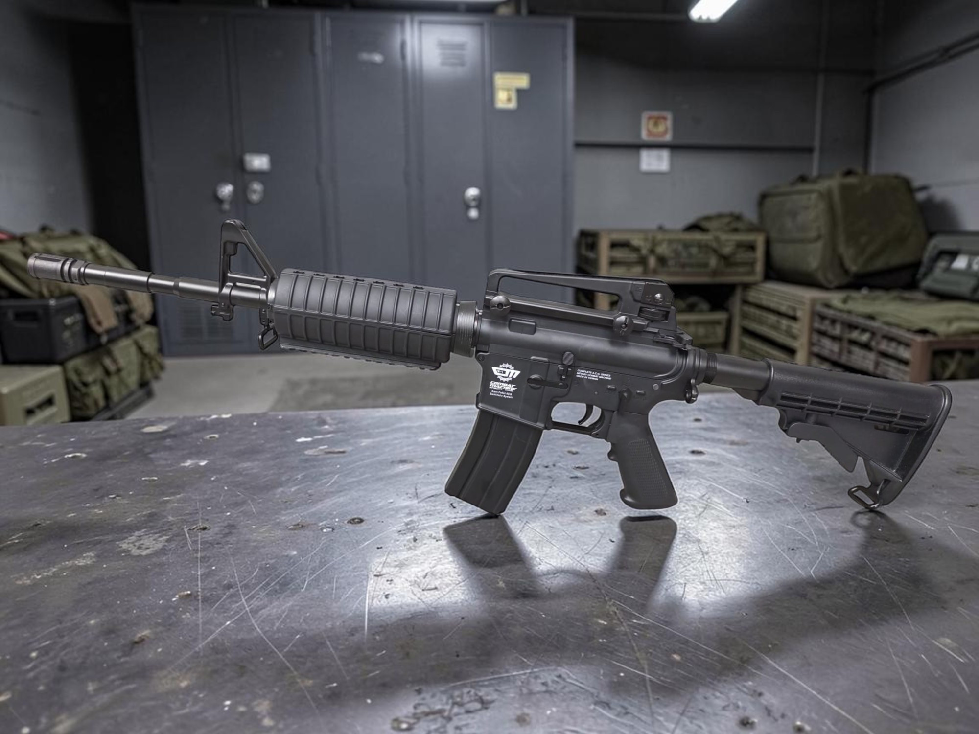 G&G CM-16 M4 Carbine Airsoft AEG Rifle - USEDⓈ