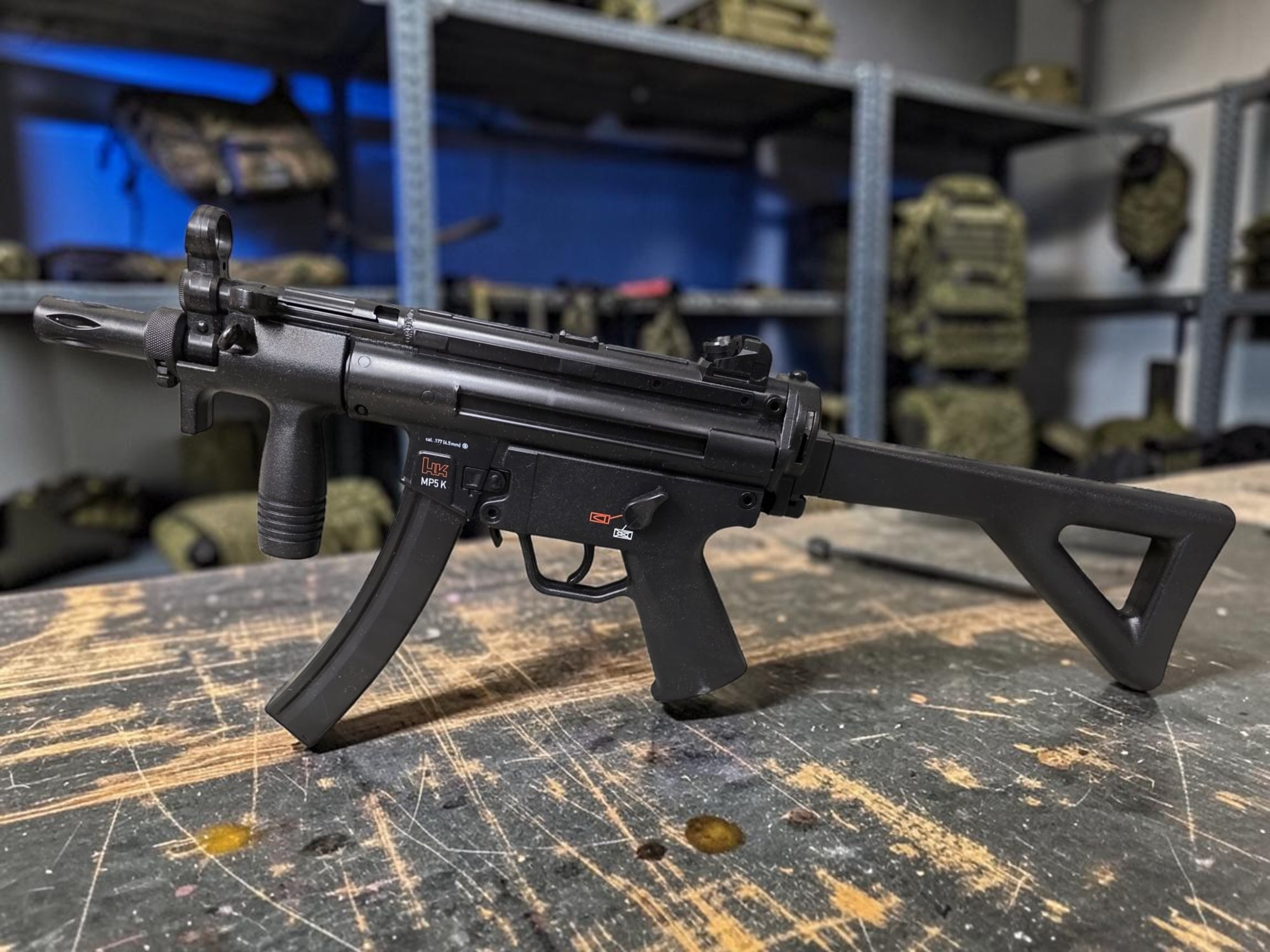Umarex H&K MP5-K PDW CO2 Powered 4.5mm Airgun - USEDⓈ