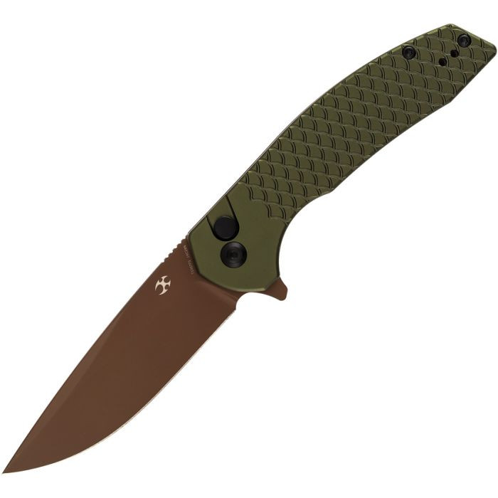 Accipiter Button Lock Green