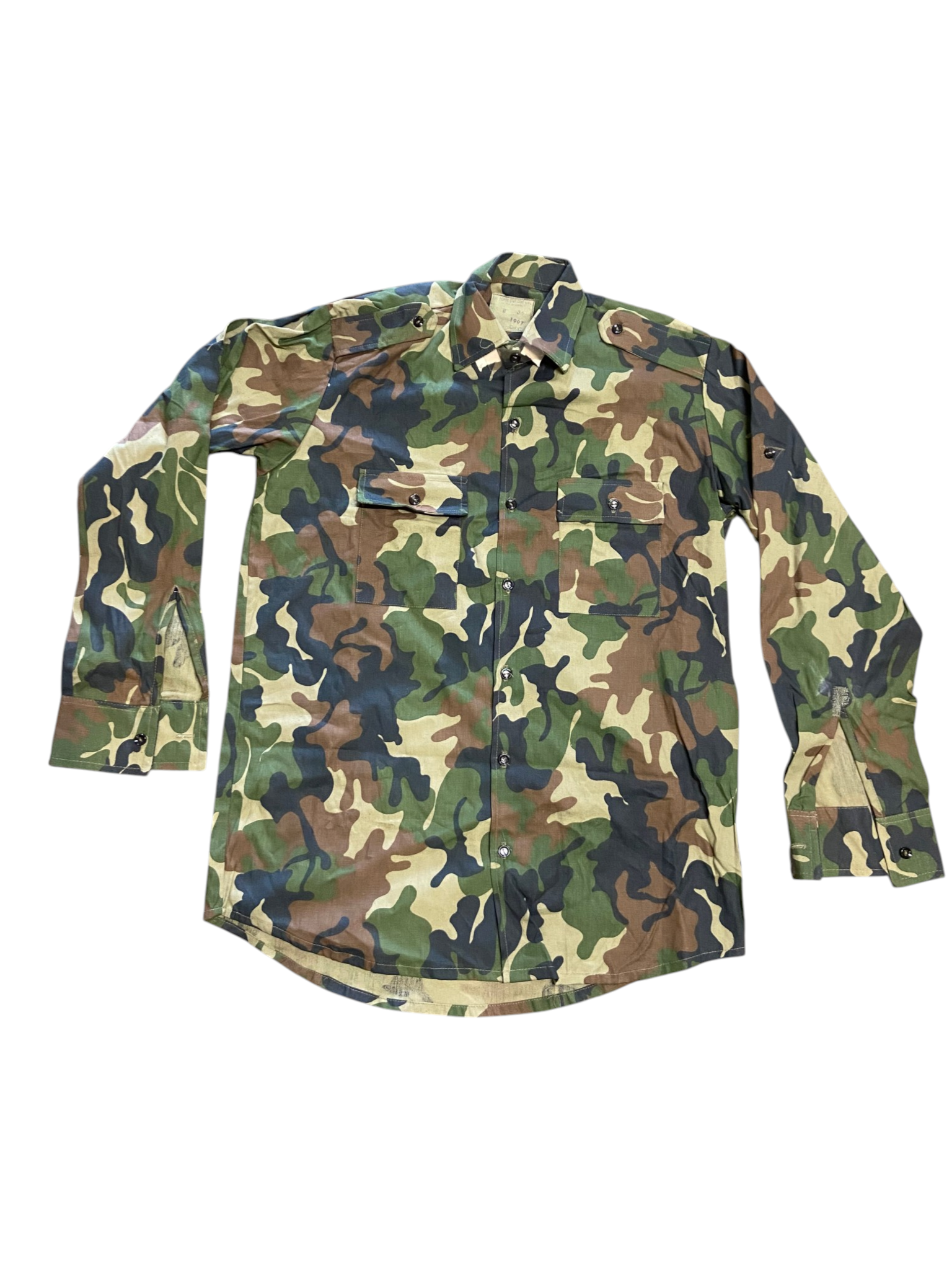 Romanian Armed Forces M90 Leaf Camouflage Pattern Shirt