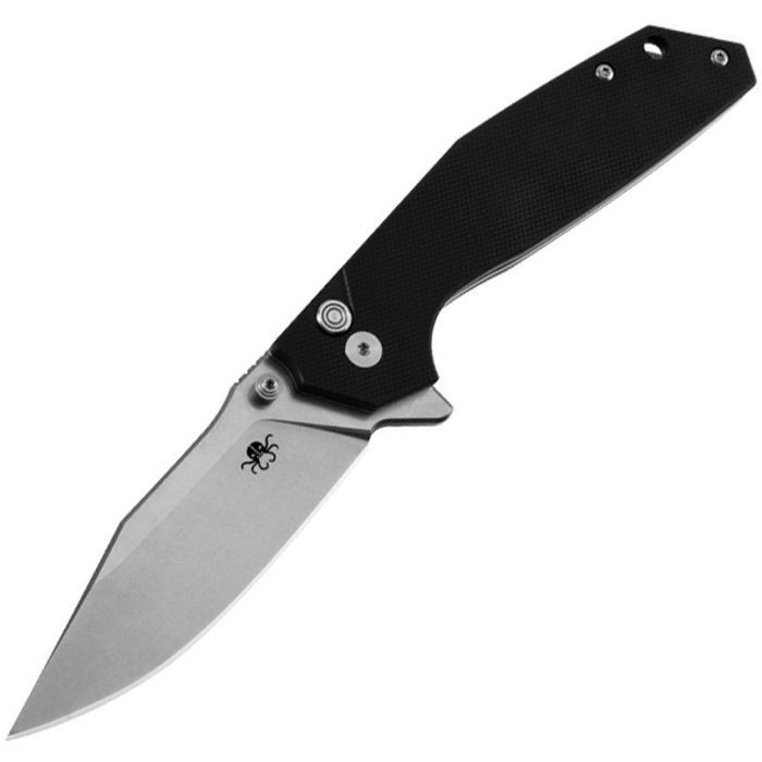 Noir Button Lock Black