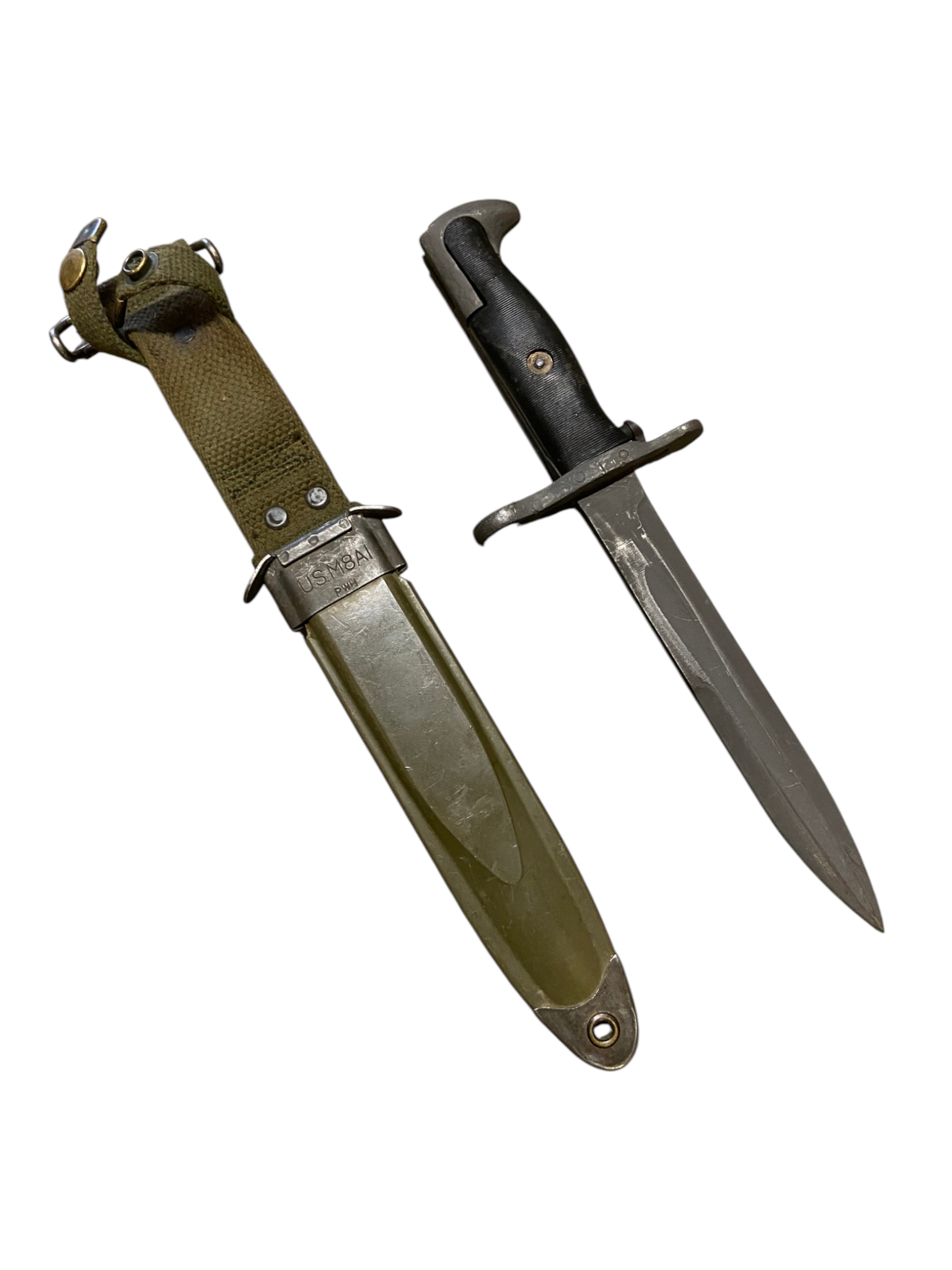 WW2/Post War U.S. Supplied Korean Army Cut Down M1 Garand Bayonet