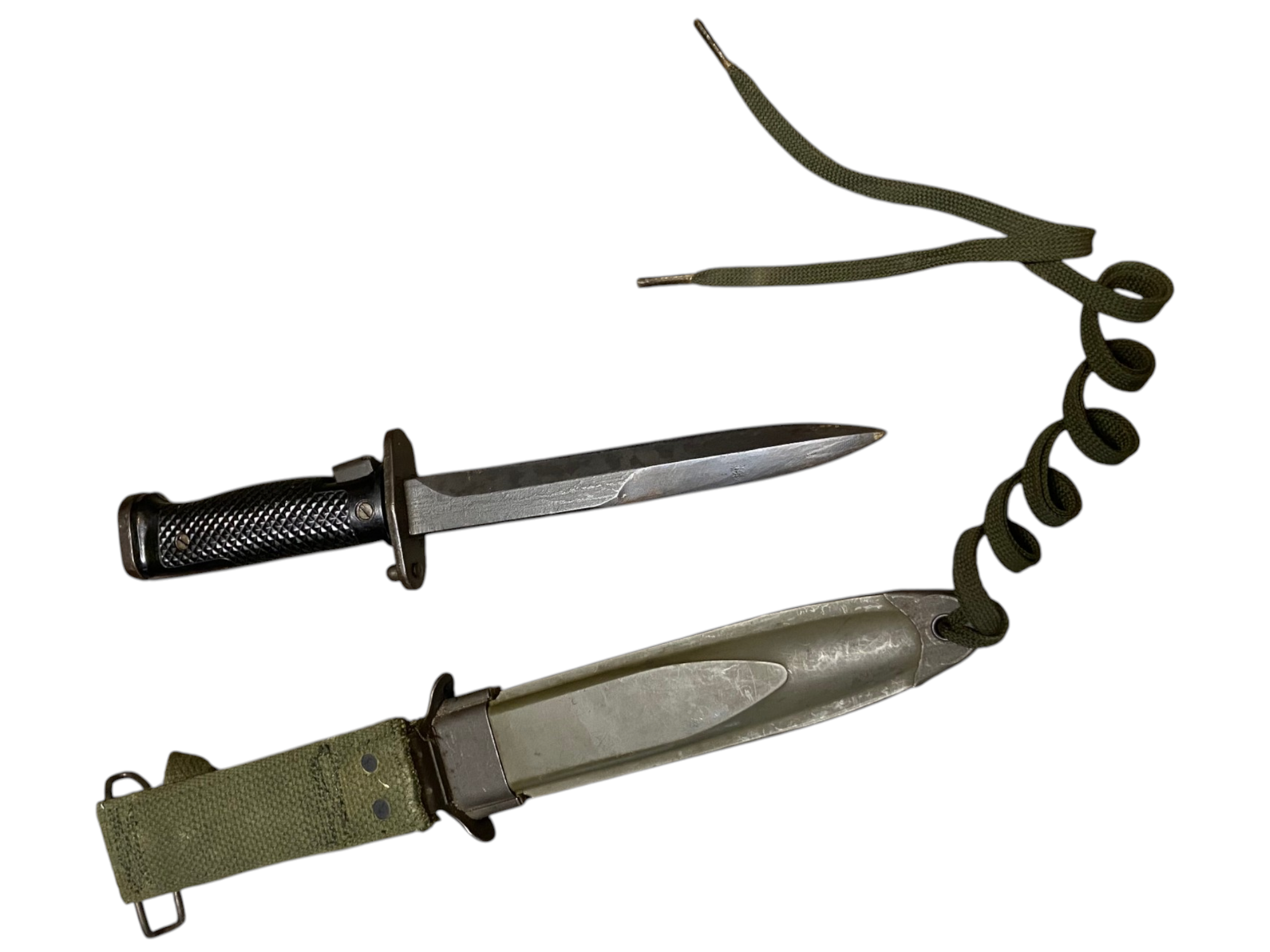 U.S. Army M5A1 M1 Garand Bayonet & Scabbard